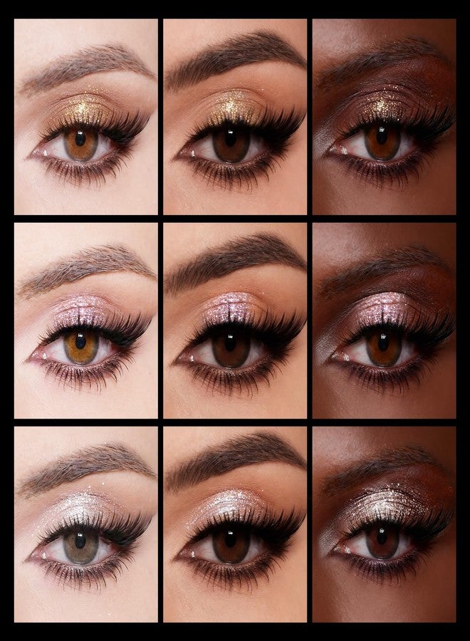 Noerrors 3Colors Glitter Eyeshadow Brightener Stick Set, Champagne&Pink&Pearl White Sparkle Cream Eyeliner&Eye Shadow Pencil with Brush, Waterproof Silky Smooth Shimmer Metallic Eye Highlighter Makeup - Image 5